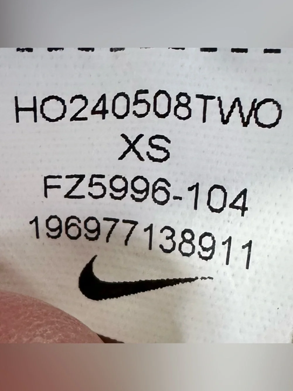 Nike Off-White Oatmeal Fleece Joggers XS Neutral Athleisure Lounge Cozy Minimal - Picture 8 of 8